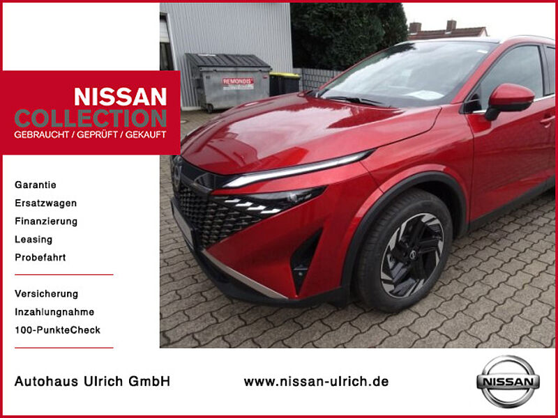 Nissan Qashqai 1.3 DIG-T N-Connecta Automatik 1800kg Anhängelast